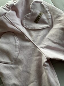 ウタマロ石鹸で草、泥よごれが落ちたパンツ