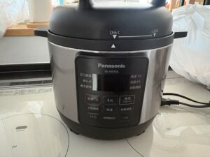 使用しているパナソニックの圧力鍋
